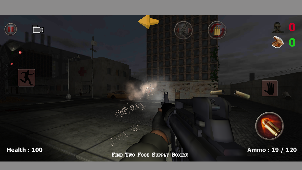 اسکرین شات 4 بازی Urban Counter Zombie Warfare