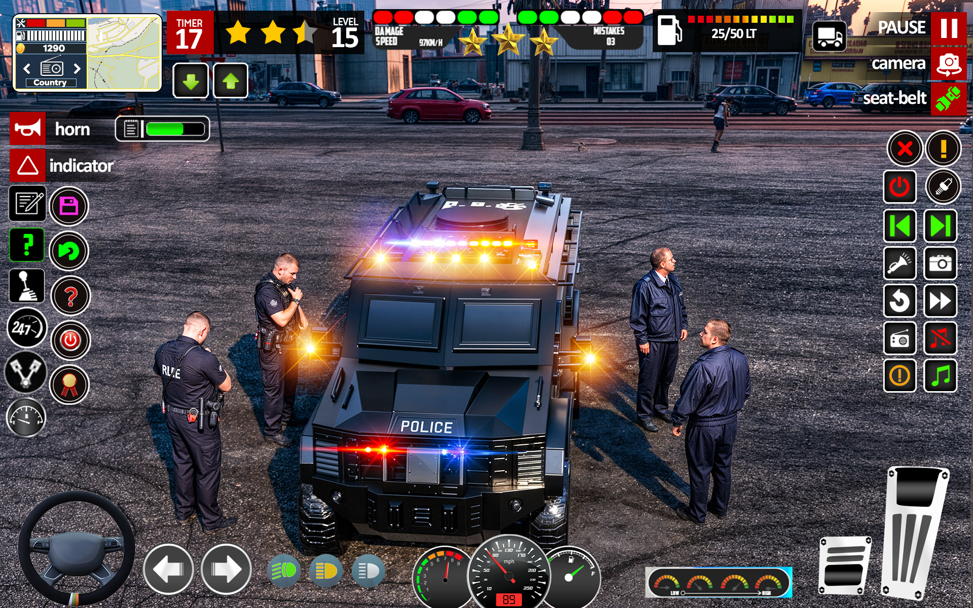 اسکرین شات 8 بازی Police Car Chase Cop Games 3d