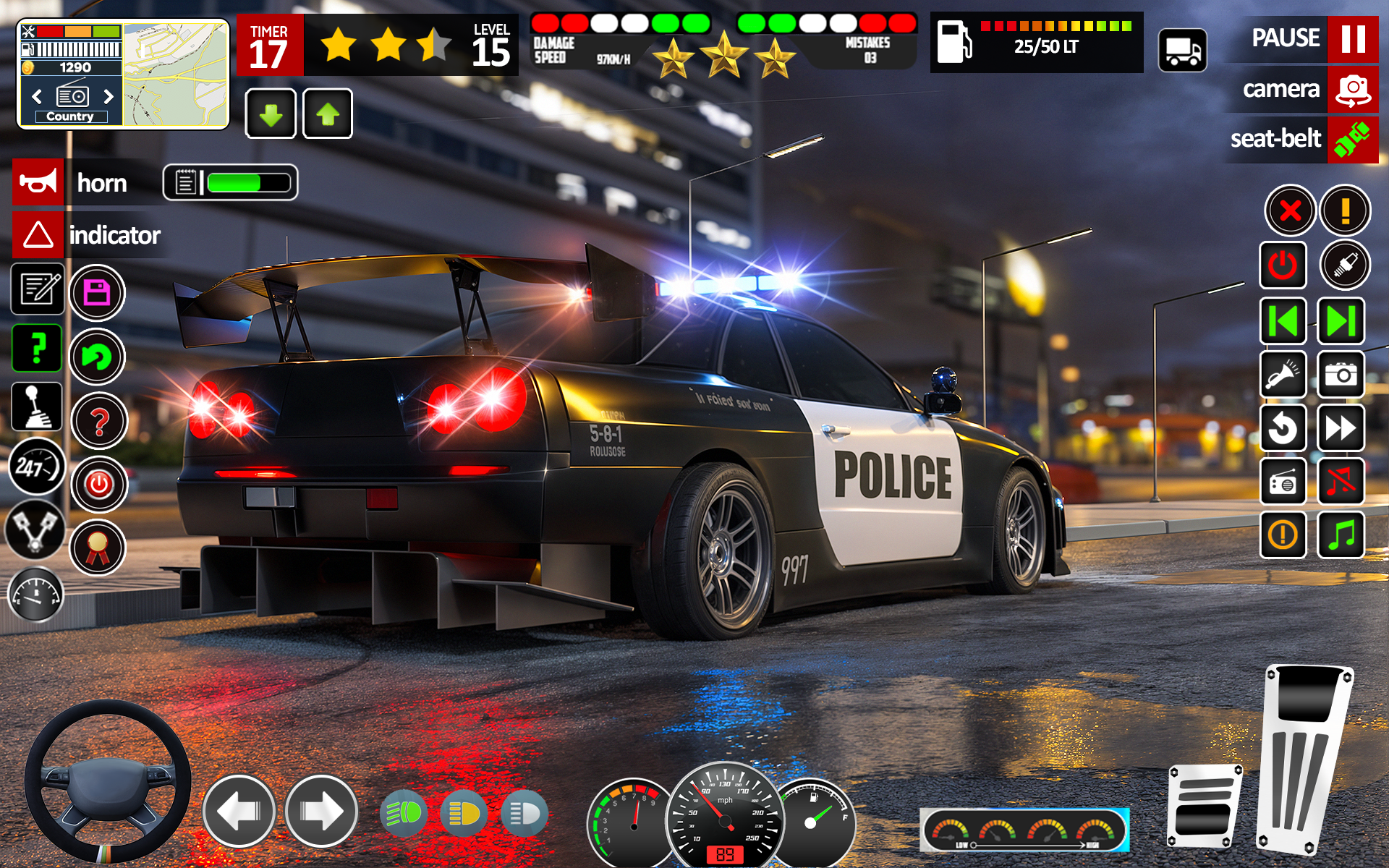 اسکرین شات 2 بازی Police Car Chase Cop Games 3d
