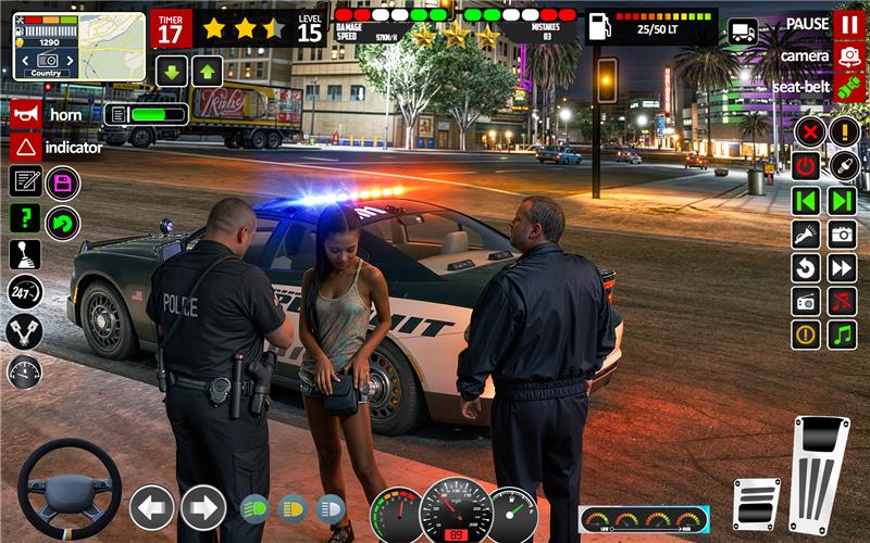 اسکرین شات 4 بازی Police Car Chase Cop Games 3d
