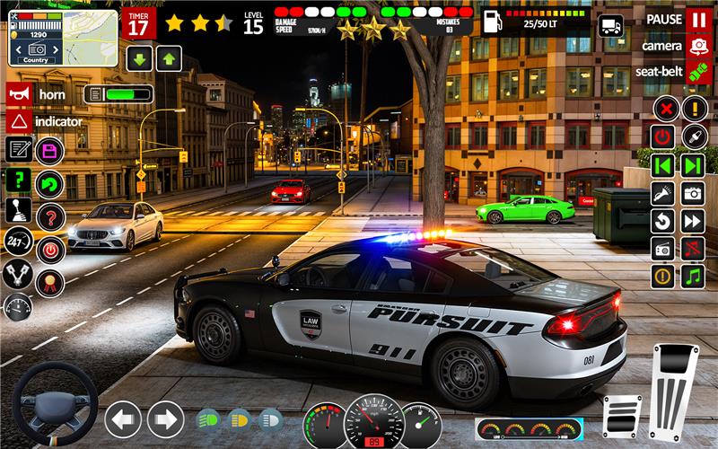 اسکرین شات 5 بازی Police Car Chase Cop Games 3d