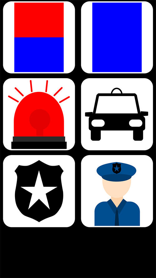 اسکرین شات 1 برنامه police lights