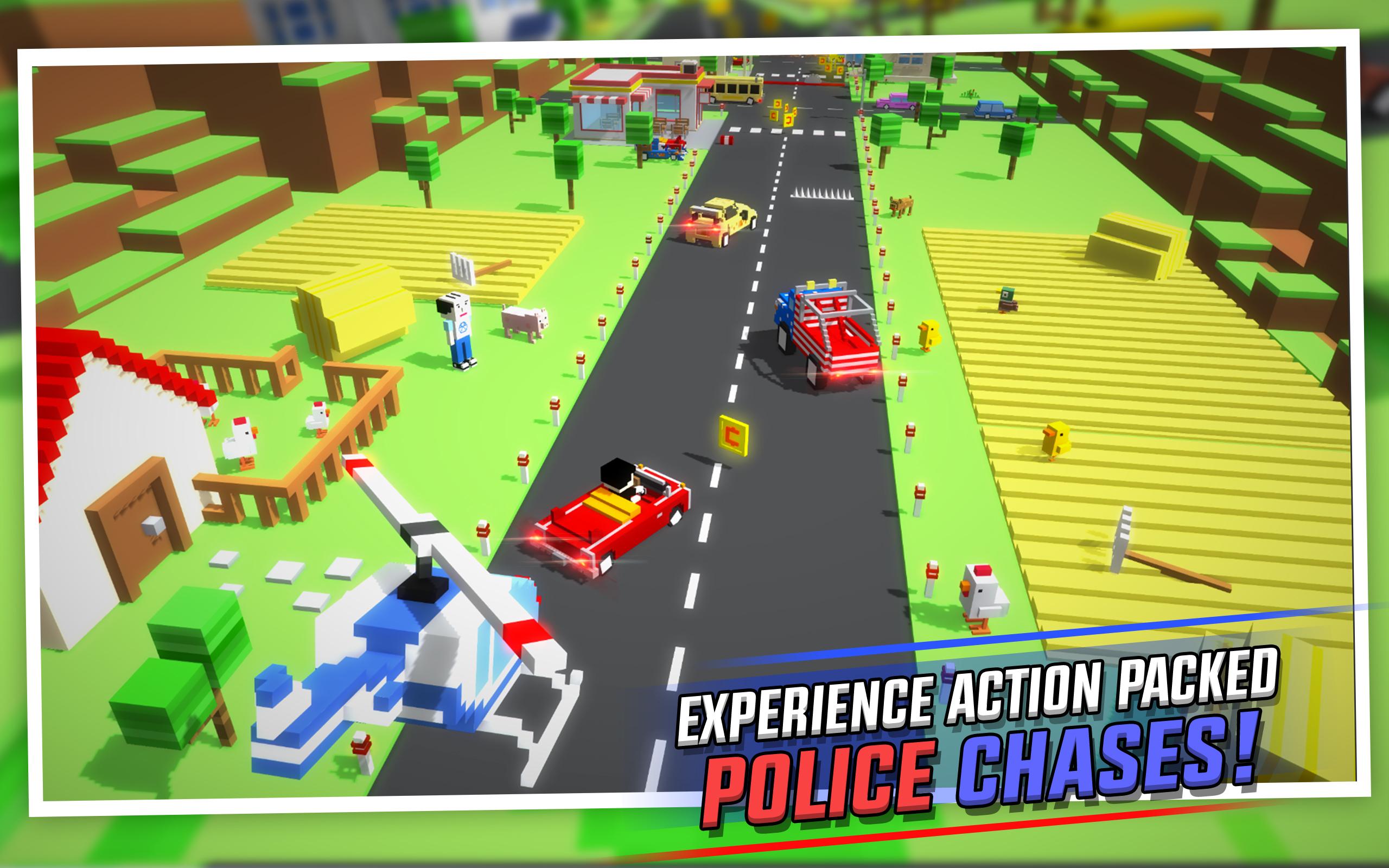 اسکرین شات 2 بازی Crossy Brakes: Blocky Road Fun