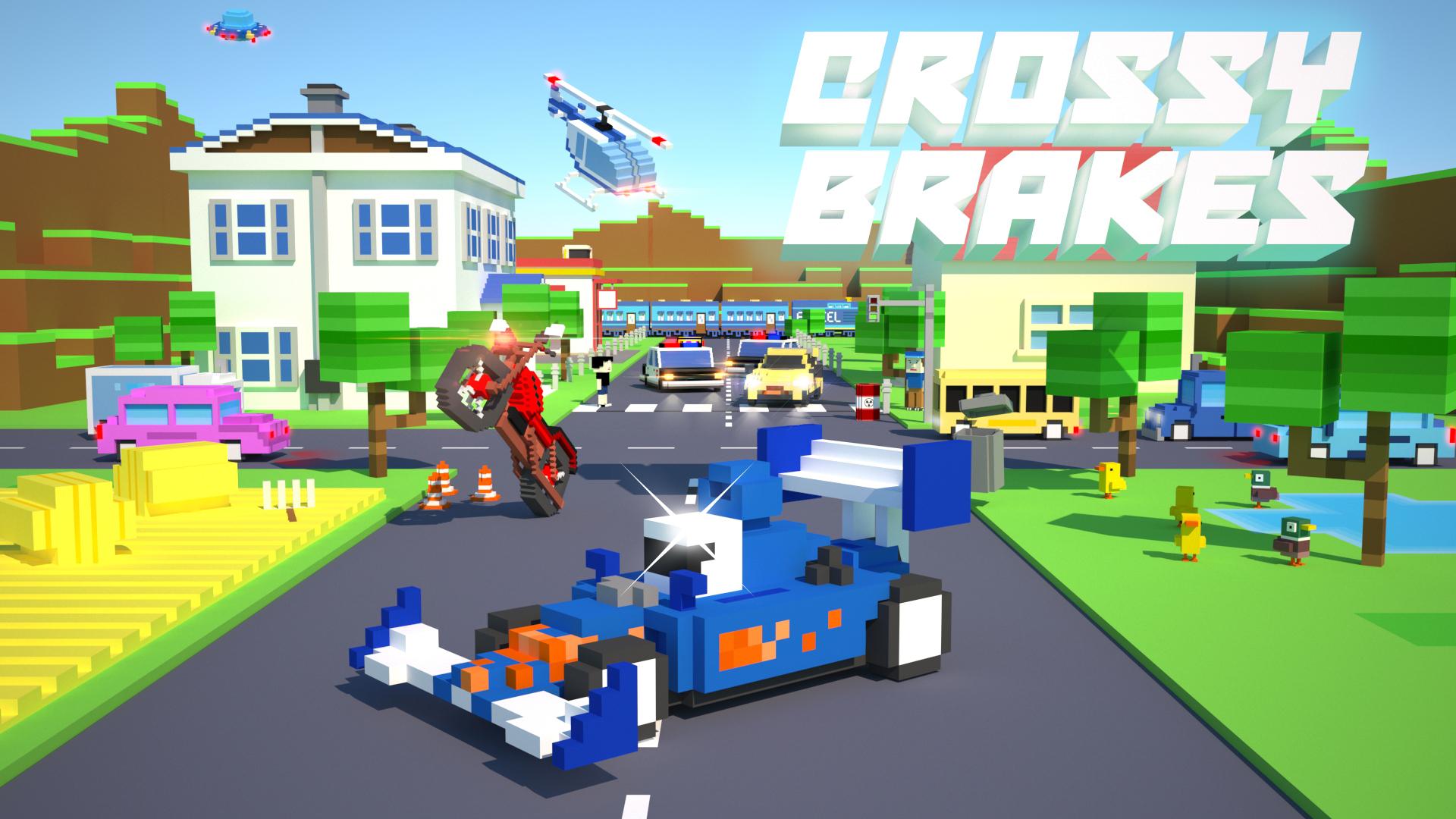 اسکرین شات 8 بازی Crossy Brakes: Blocky Road Fun