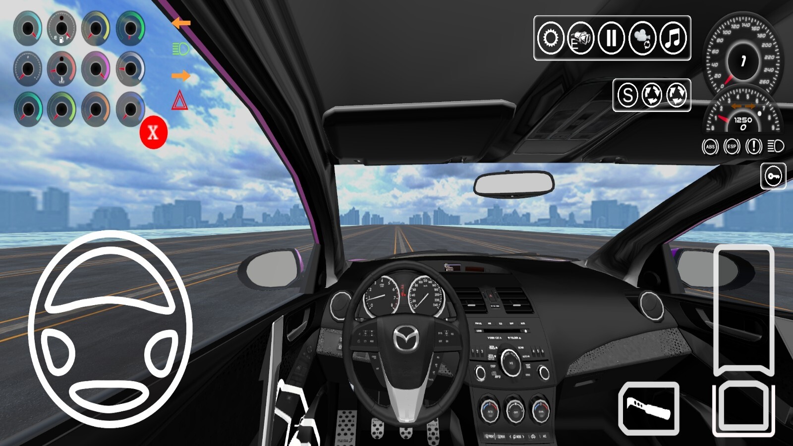 اسکرین شات 8 بازی ‏ماشین بازی مزدا – Mazda 3