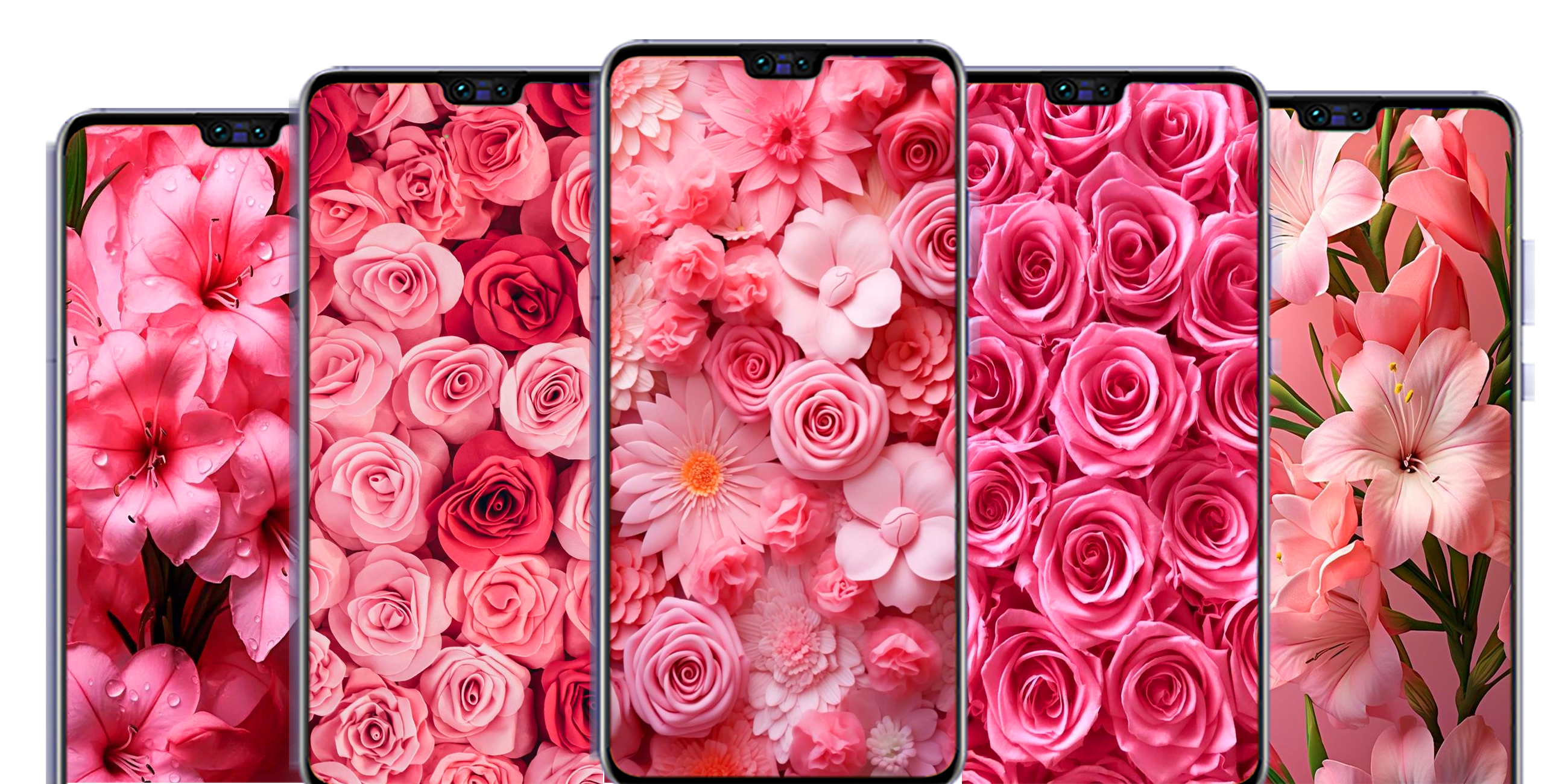 اسکرین شات 4 برنامه Flower Wallpaper 4K background