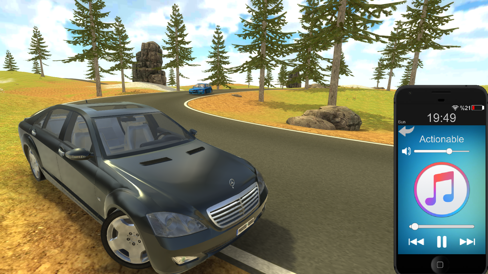 اسکرین شات 7 بازی Benz S600 Drift Simulator