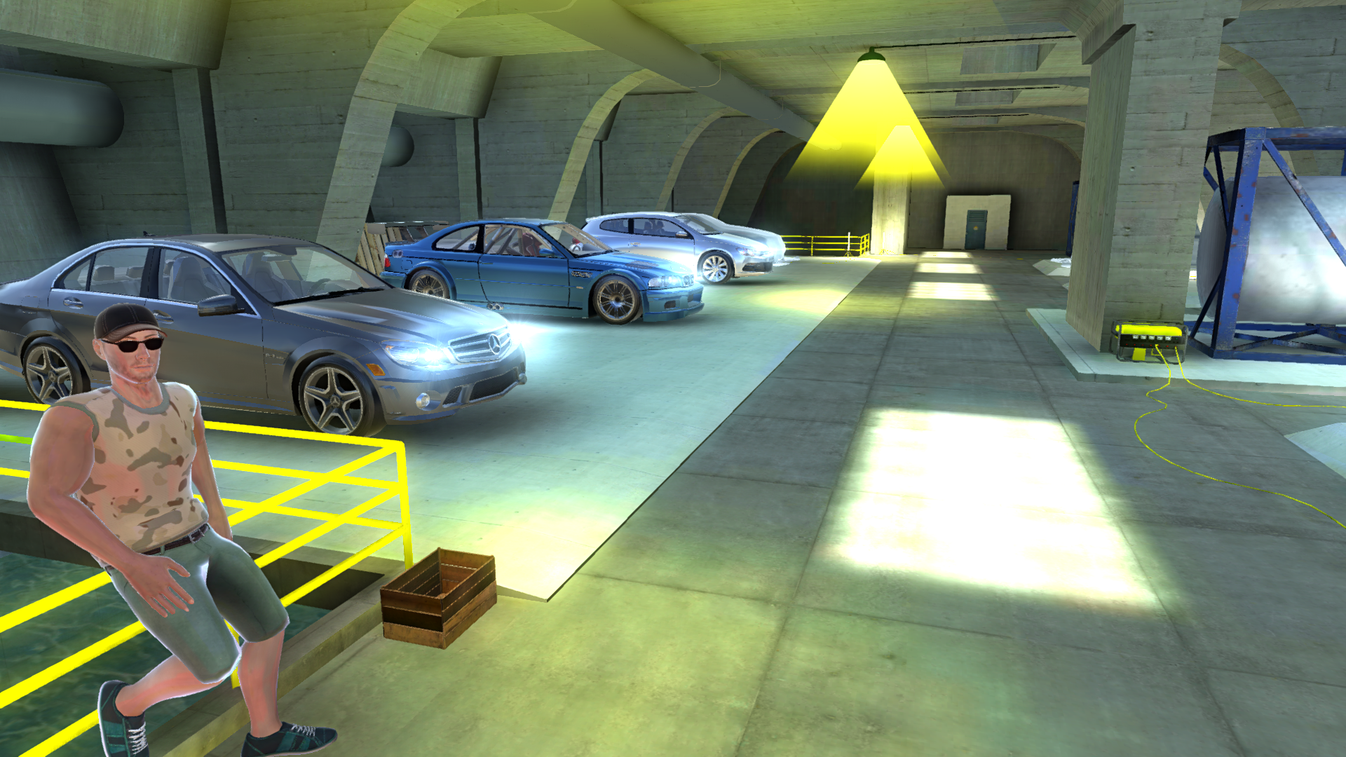 اسکرین شات 1 بازی C63 AMG Drift Simulator