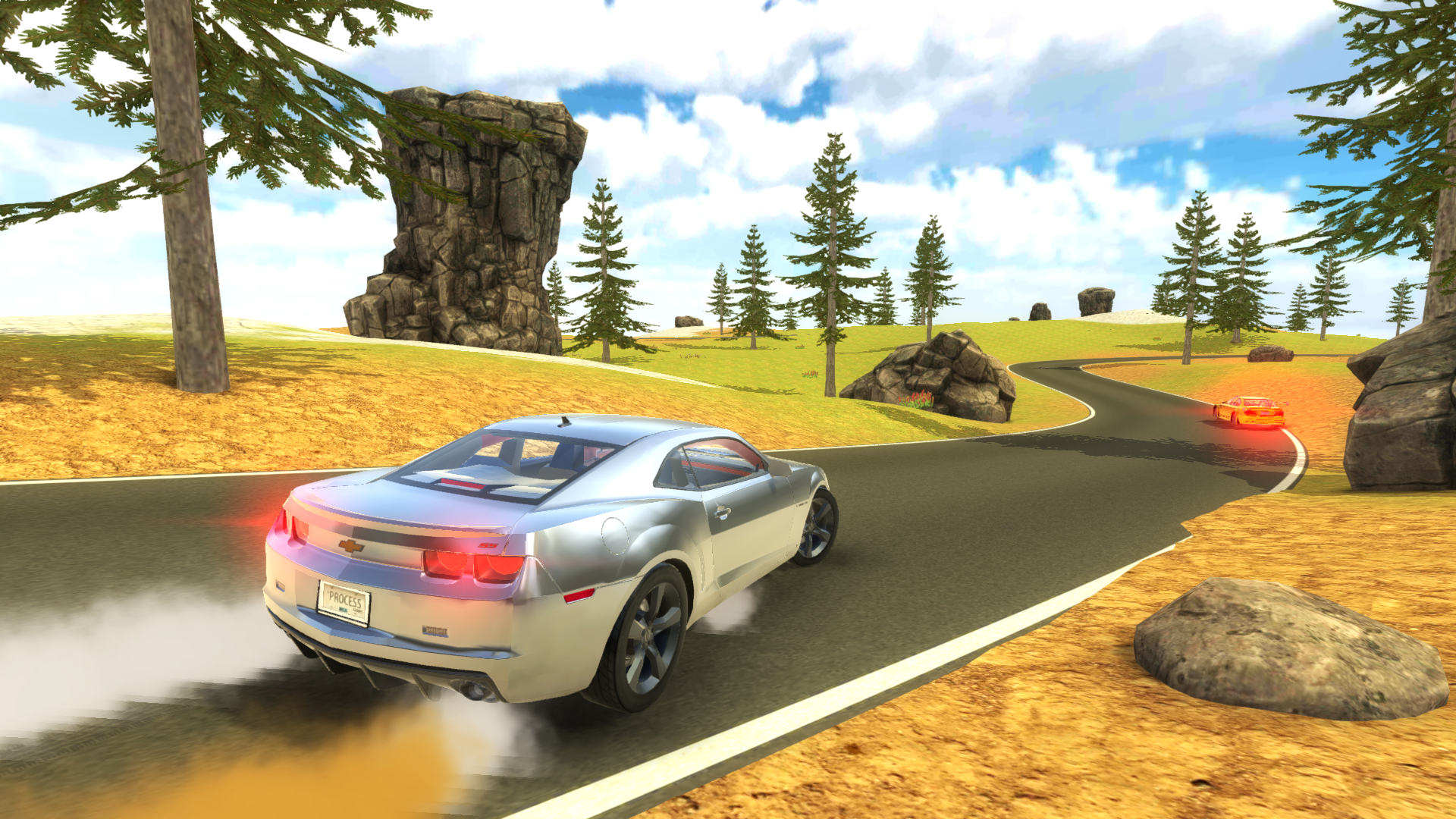 اسکرین شات 3 بازی Camaro Drift Simulator