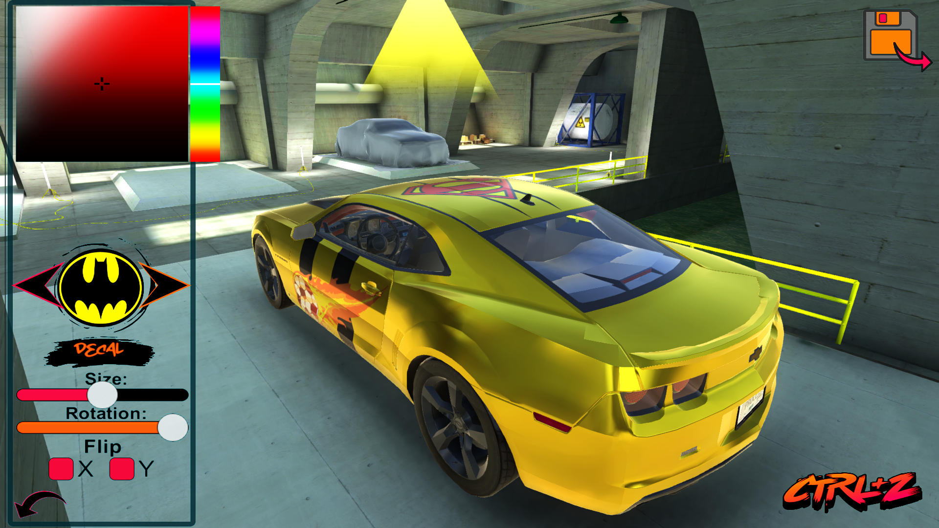 اسکرین شات 4 بازی Camaro Drift Simulator
