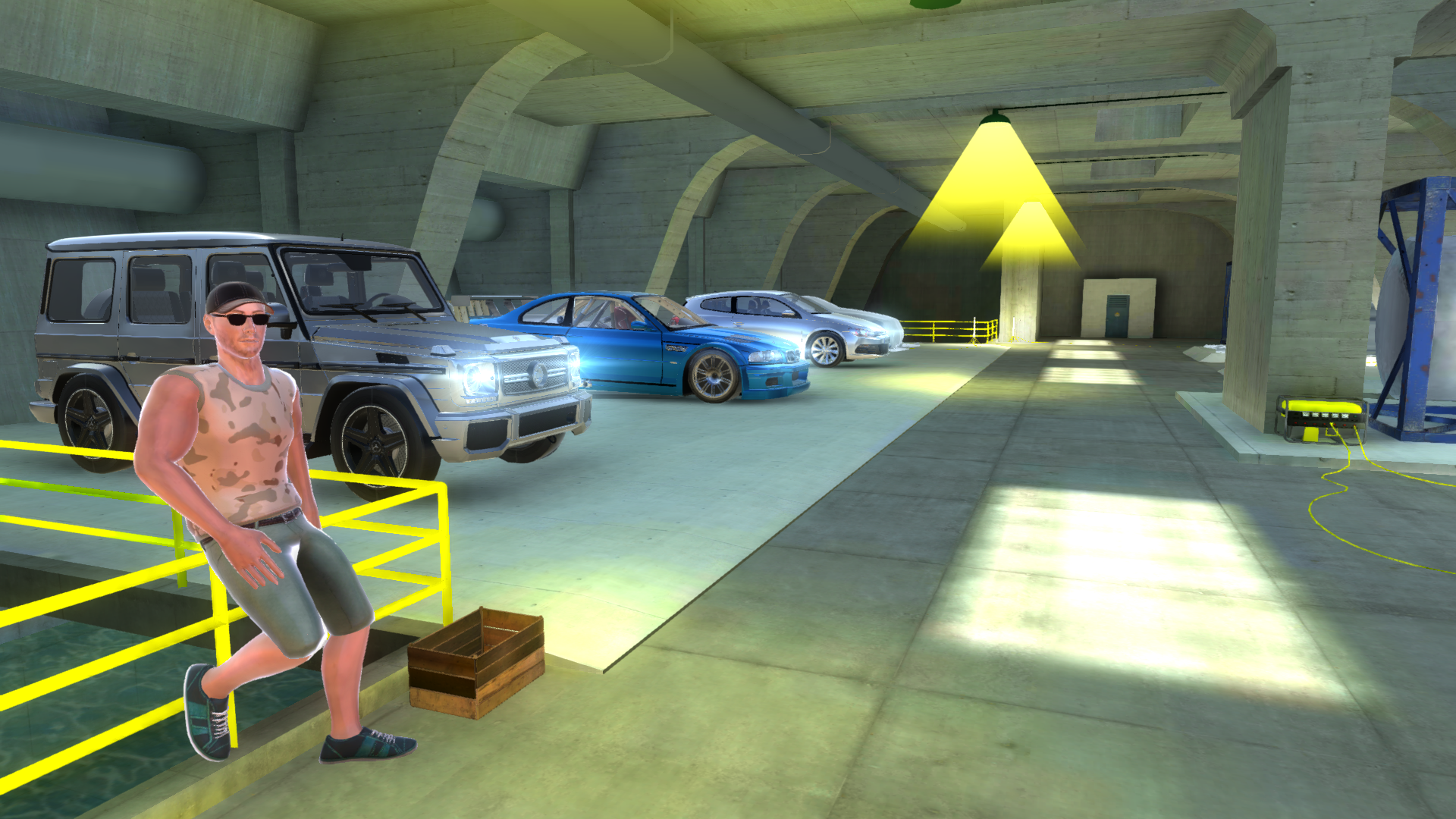 اسکرین شات 1 بازی G65 AMG Drift Simulator
