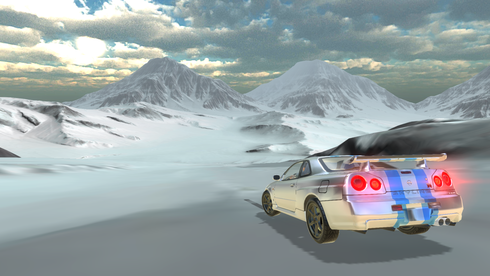 اسکرین شات 8 بازی Skyline Drift Simulator 2