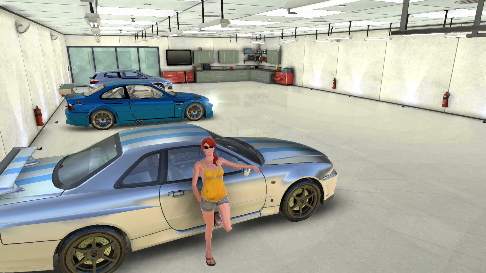 اسکرین شات 1 بازی Skyline Drift Simulator 2