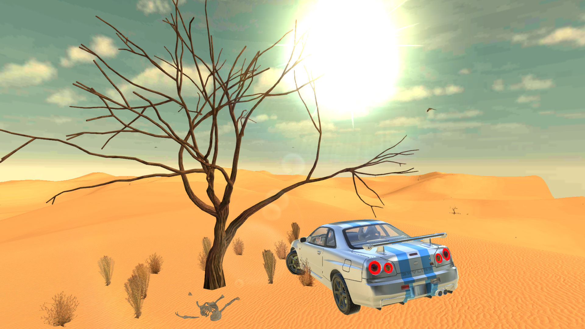 اسکرین شات 7 بازی Skyline Drift Simulator 2