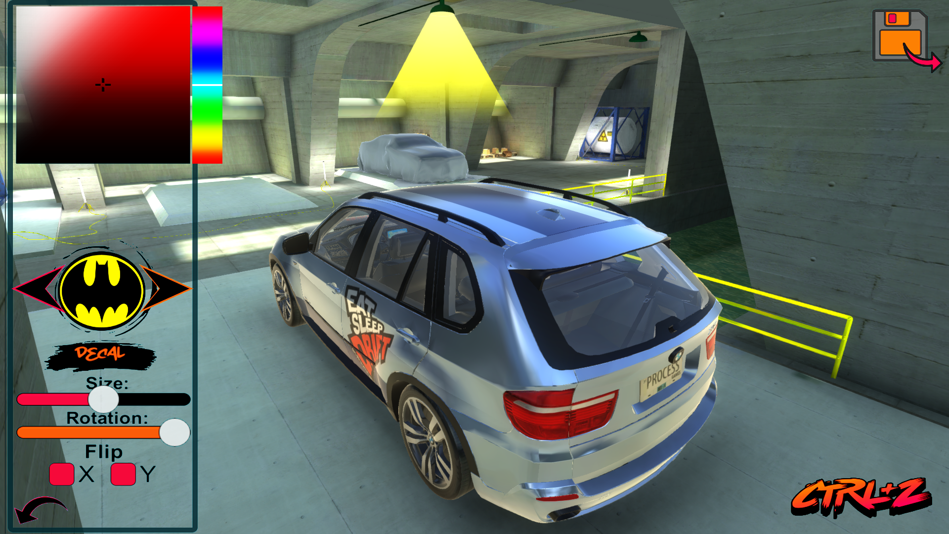 اسکرین شات 3 بازی X5 Drift Simulator