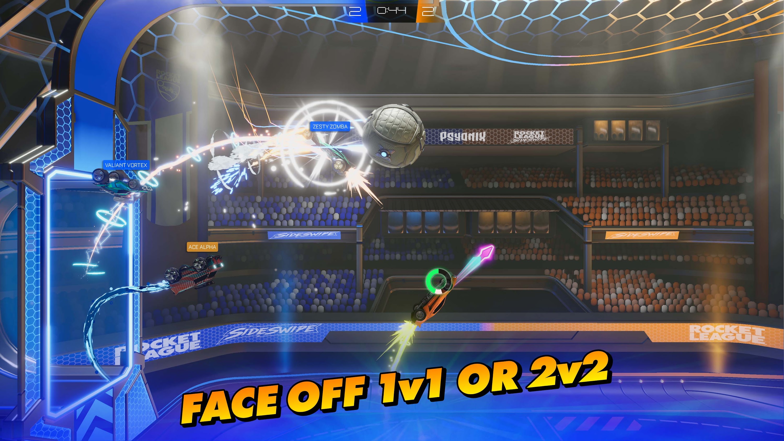اسکرین شات بازی Rocket League Sideswipe 2