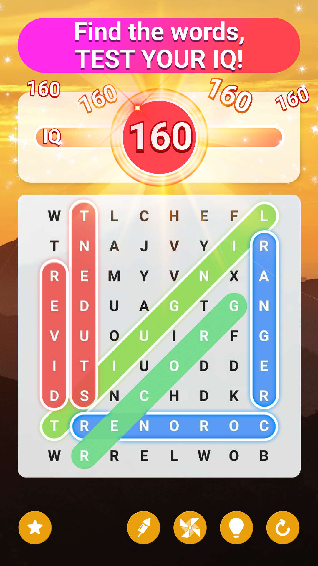 اسکرین شات 4 بازی Word Search - Word Puzzle Game