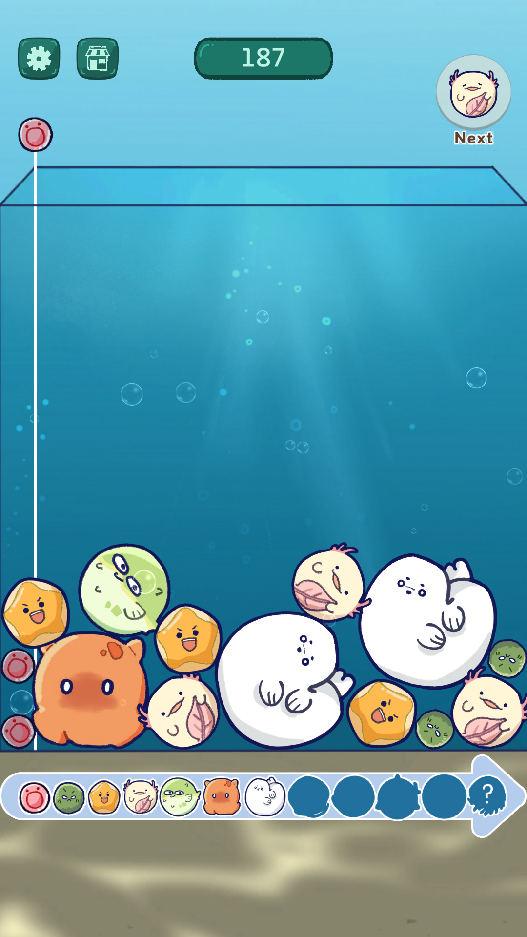 اسکرین شات 4 بازی QS Monkey Land : Fruit Merge