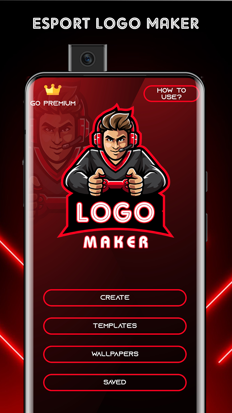 اسکرین شات 1 برنامه Esports Gaming Logo Maker