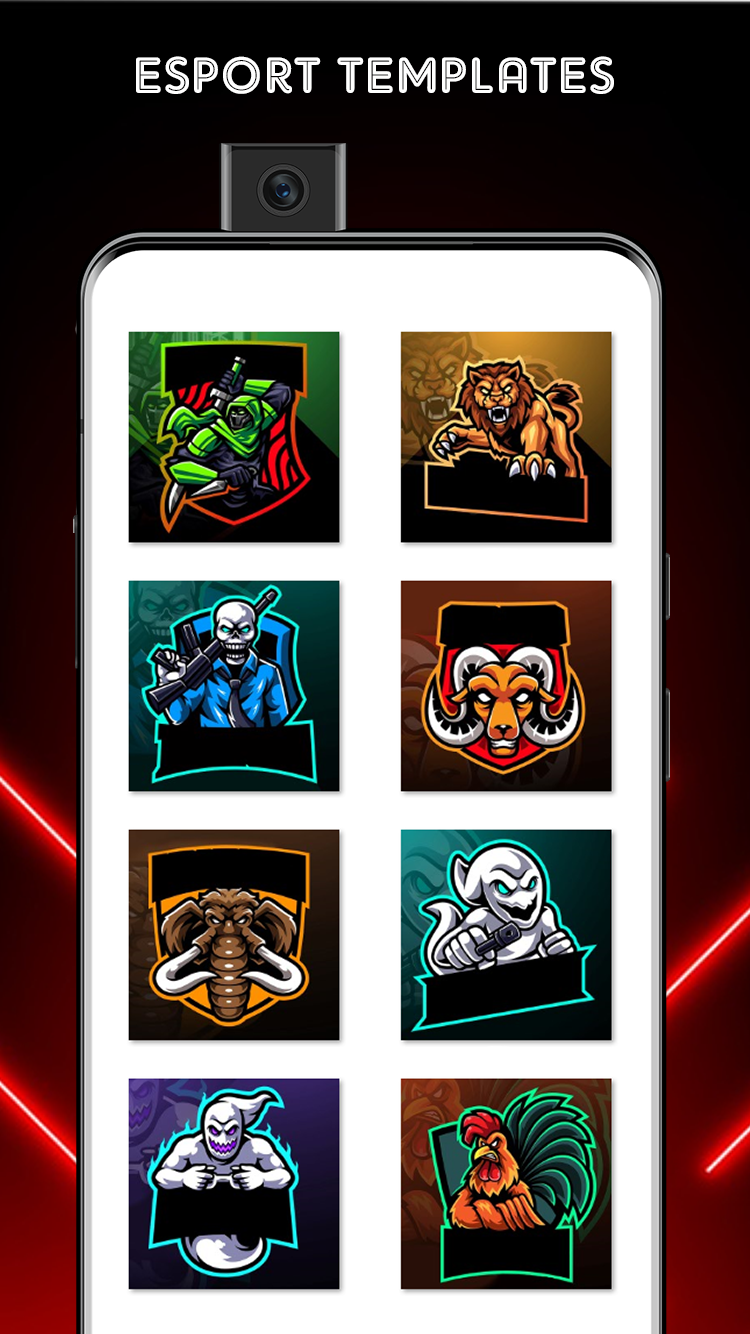 اسکرین شات 2 برنامه Esports Gaming Logo Maker
