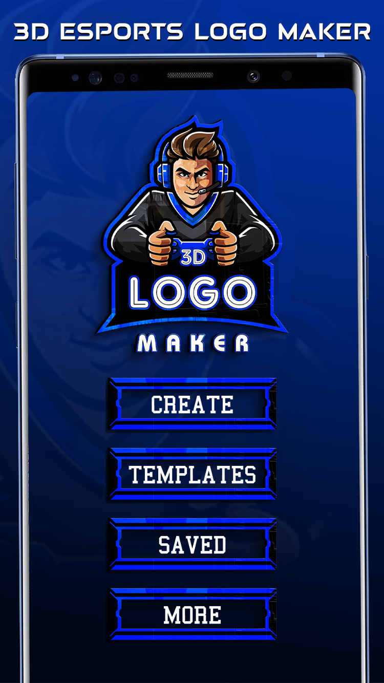 اسکرین شات 1 برنامه 3D Esports Gaming Logo Maker