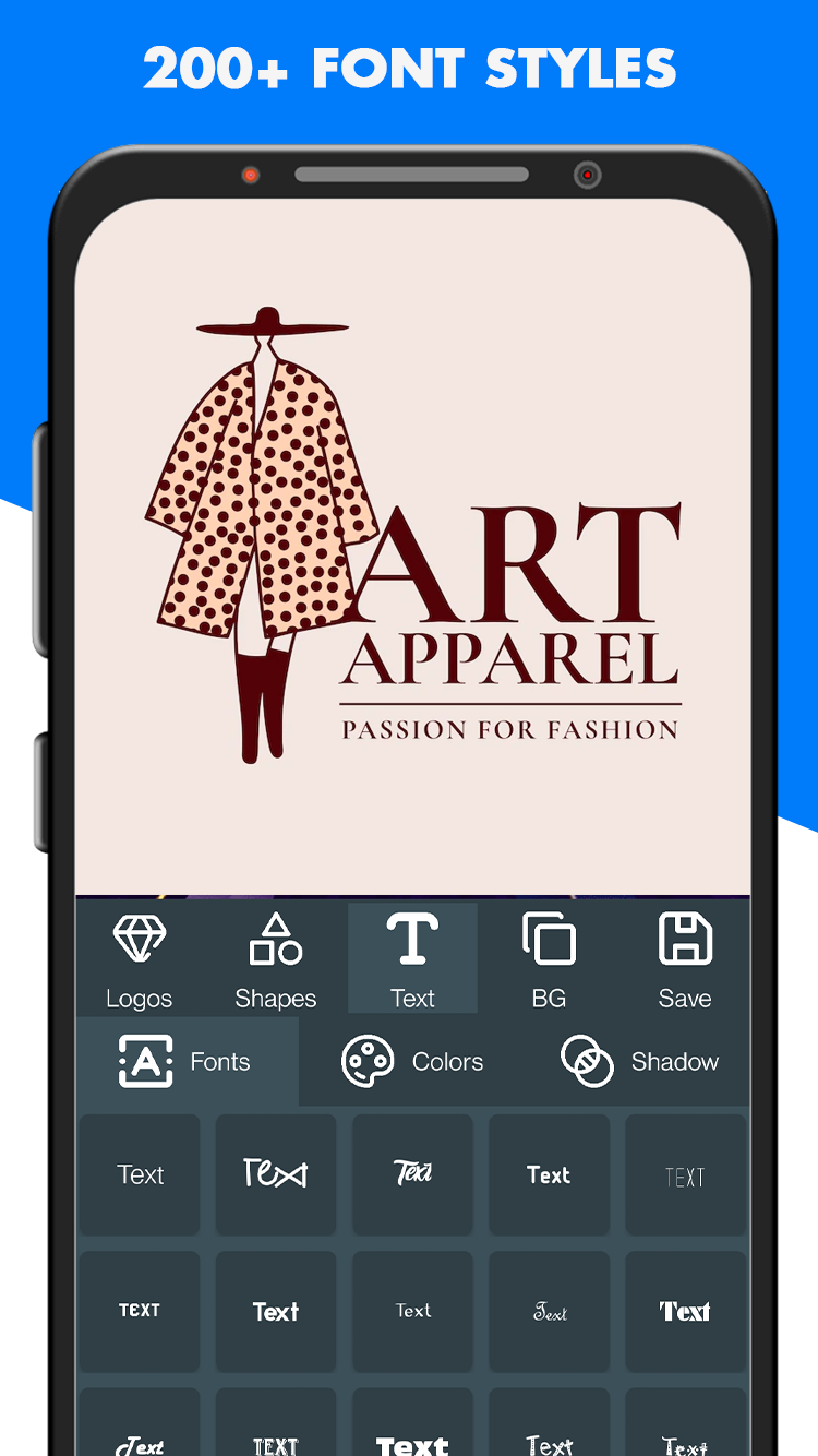 اسکرین شات 2 برنامه Logo Maker : Logo Designer