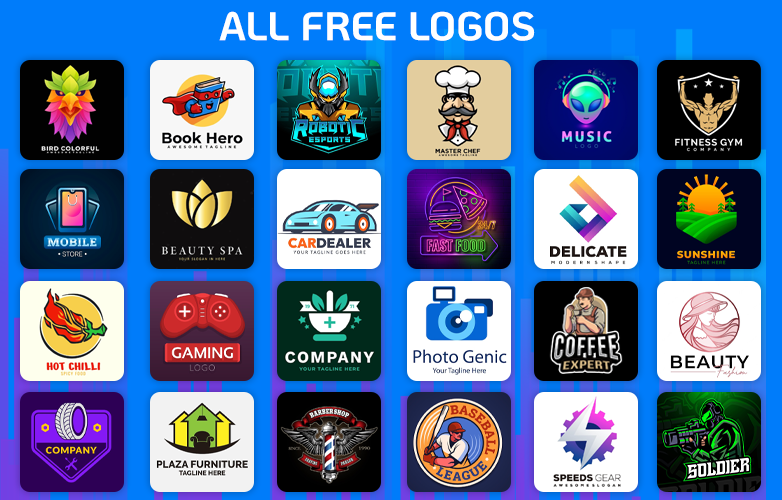 اسکرین شات 1 برنامه Logo Maker : Logo Designer