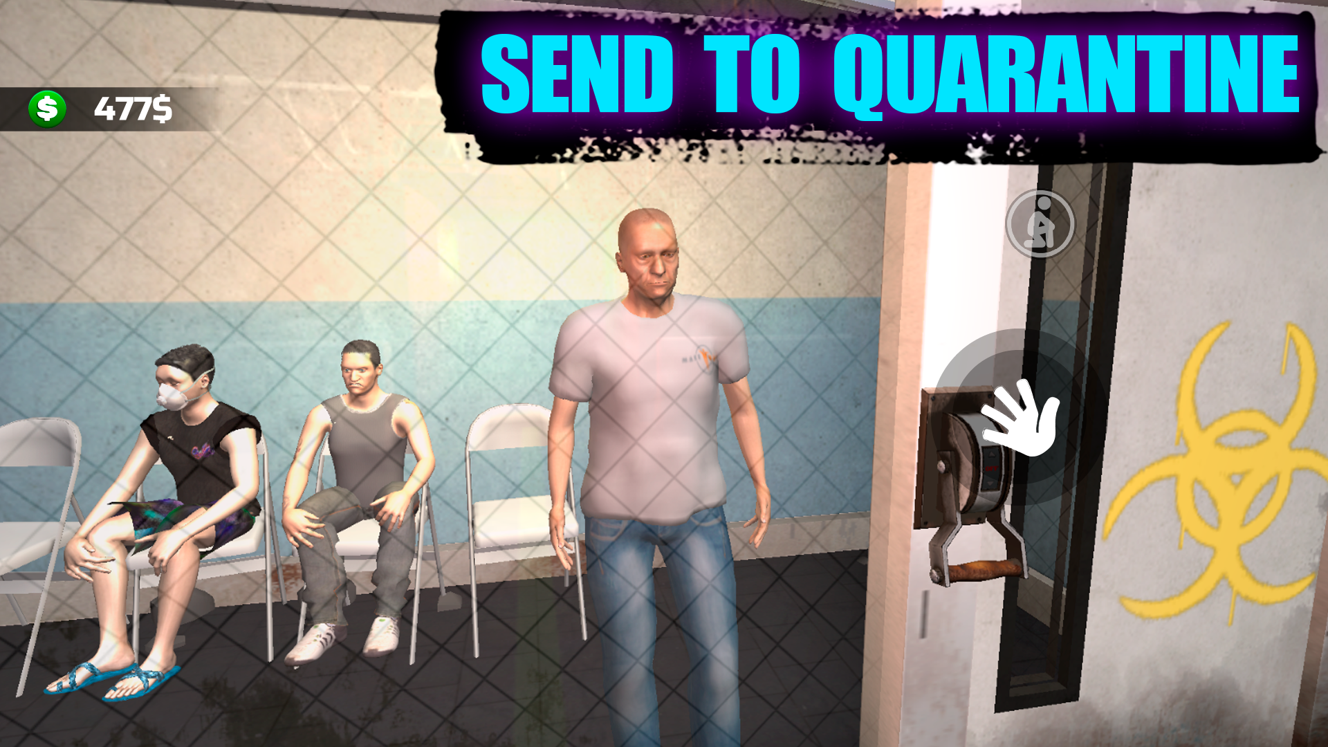 اسکرین شات 2 بازی Quarantine Simulator Border 3D