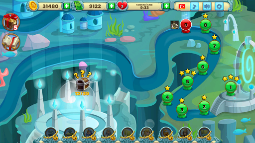 اسکرین شات 4 بازی Solitaire Atlantis