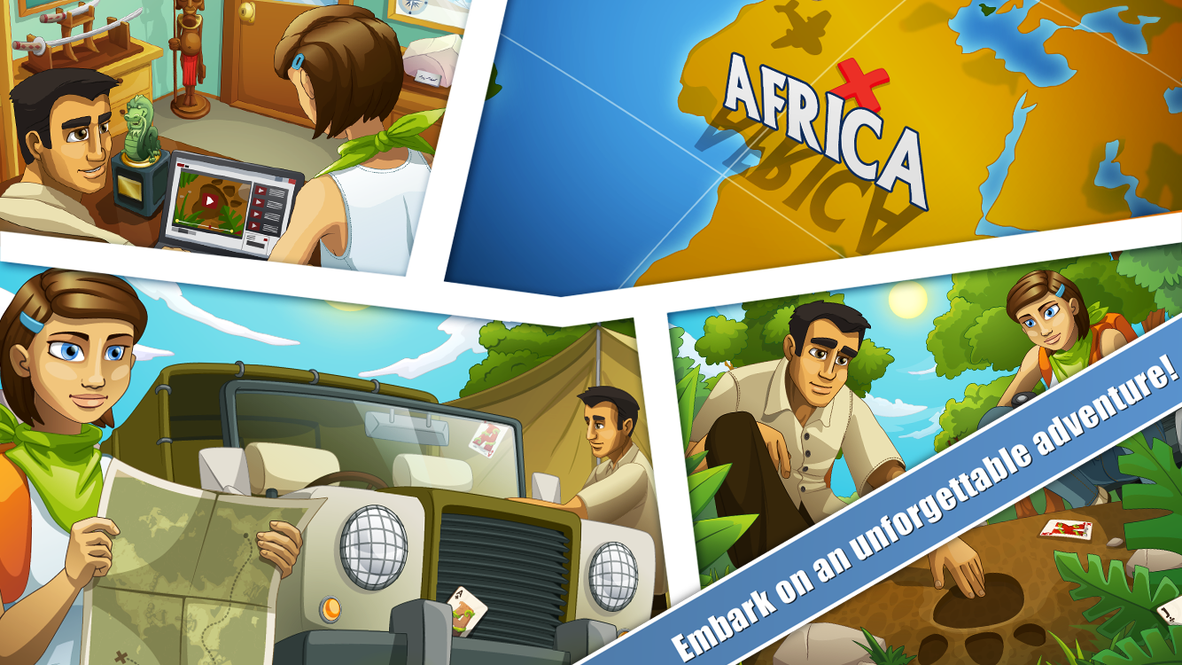 اسکرین شات 5 بازی Solitaire Safari