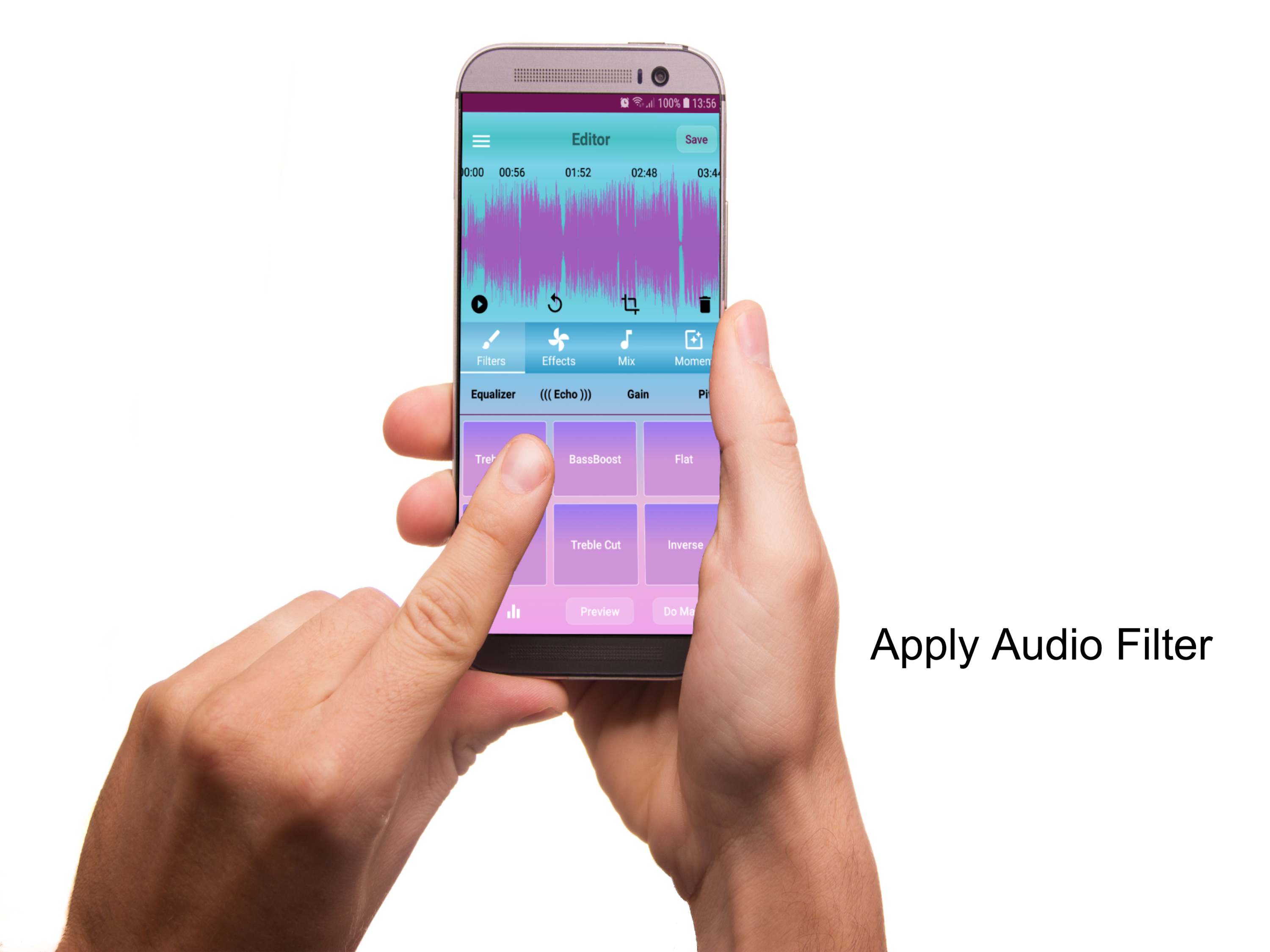 اسکرین شات 2 برنامه VoiceOver - Record & Do More.