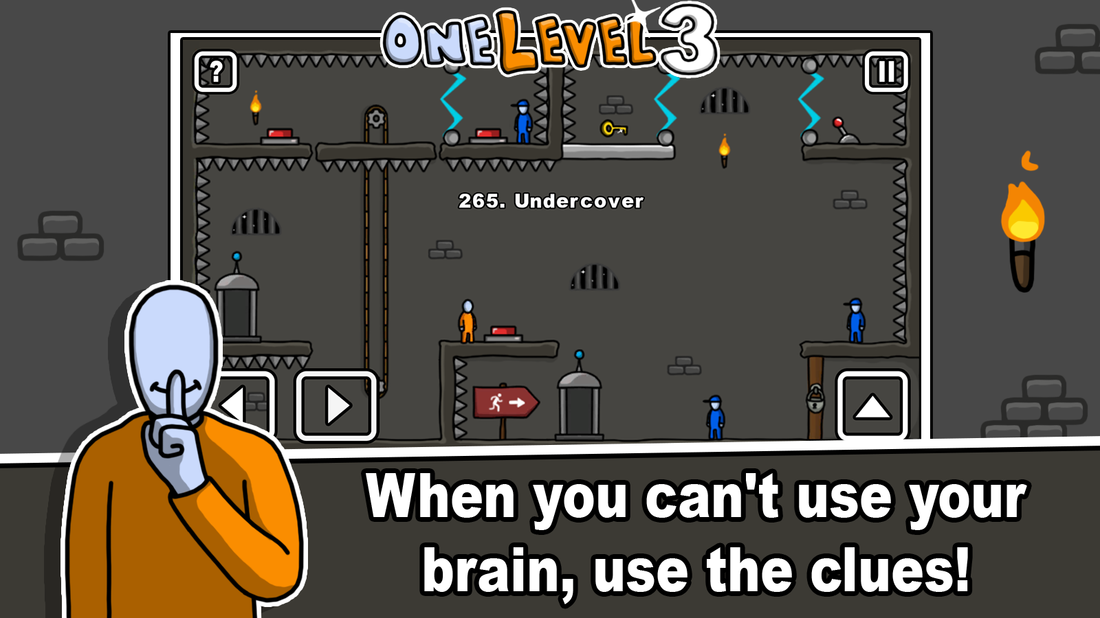 اسکرین شات 5 بازی One Level 3 Stickman Jailbreak