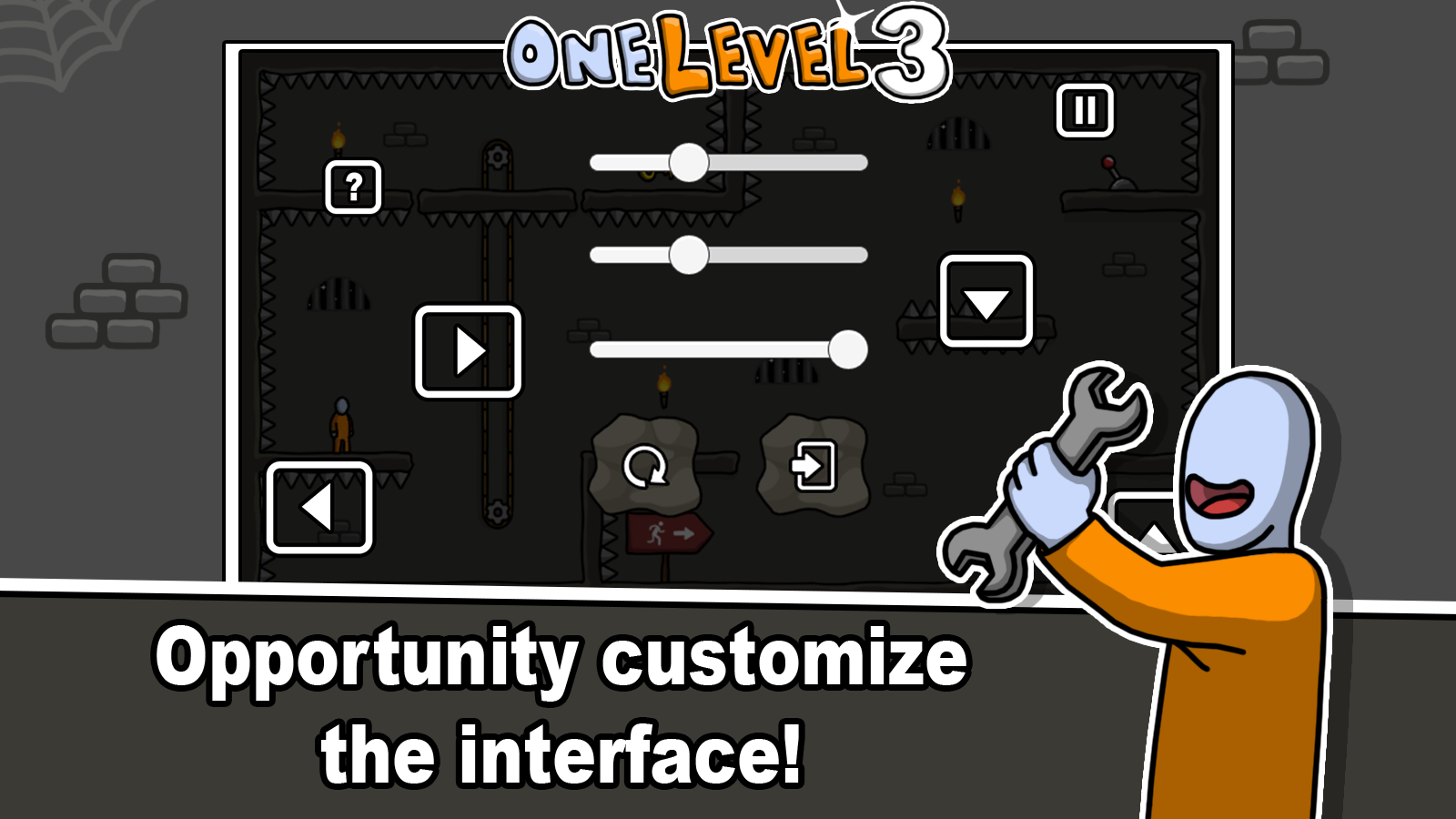 اسکرین شات 6 بازی One Level 3 Stickman Jailbreak
