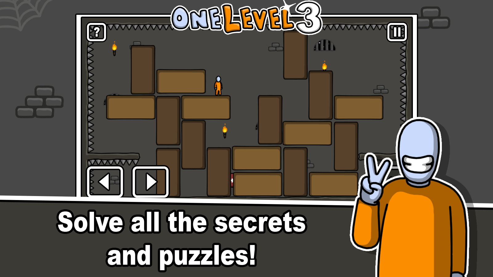 اسکرین شات 4 بازی One Level 3 Stickman Jailbreak