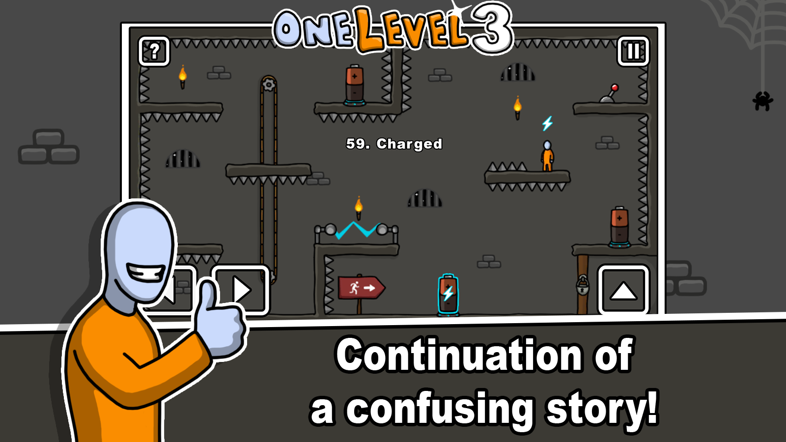 اسکرین شات 1 بازی One Level 3 Stickman Jailbreak