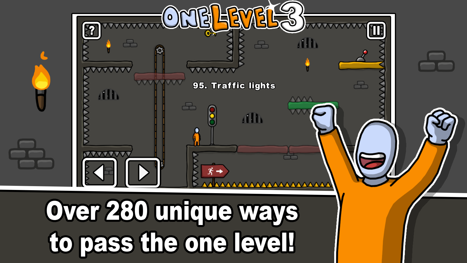 اسکرین شات 2 بازی One Level 3 Stickman Jailbreak