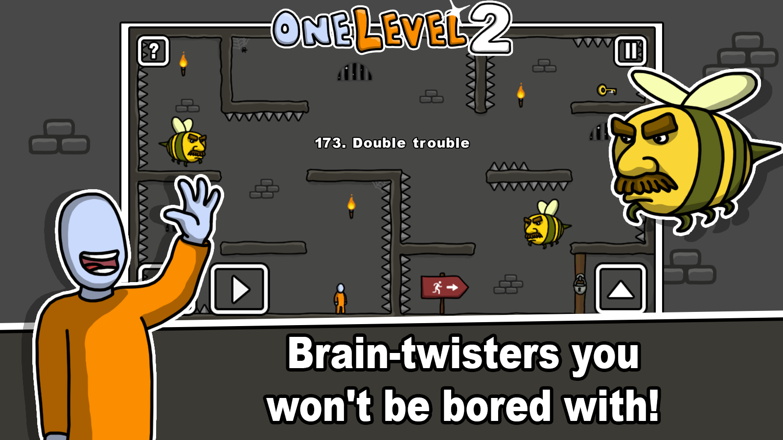 اسکرین شات 3 بازی One Level 2 Stickman Jailbreak