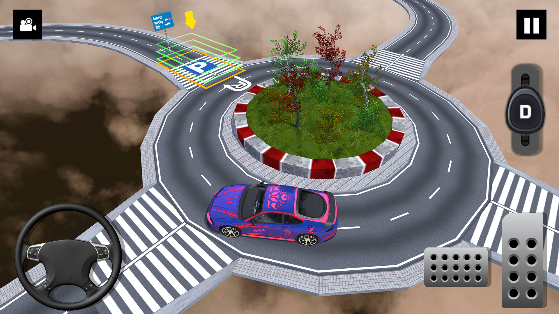 اسکرین شات 6 بازی RVG Skypark Car Parking Games