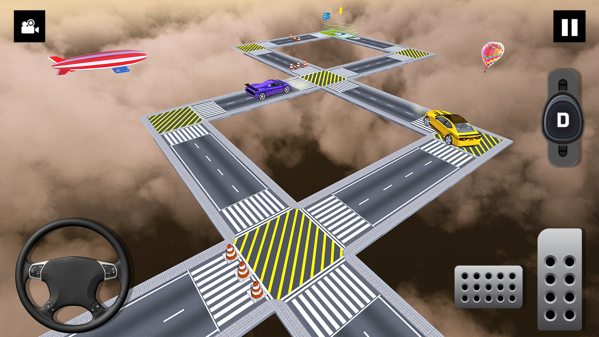اسکرین شات 4 بازی RVG Skypark Car Parking Games
