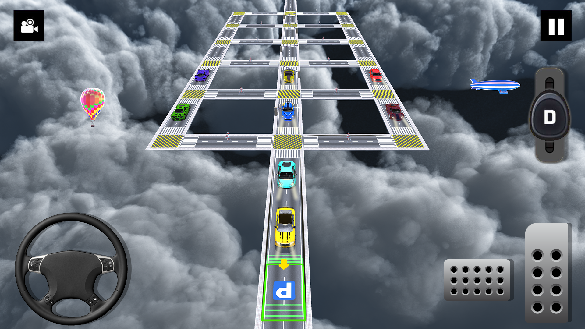 اسکرین شات 5 بازی RVG Skypark Car Parking Games