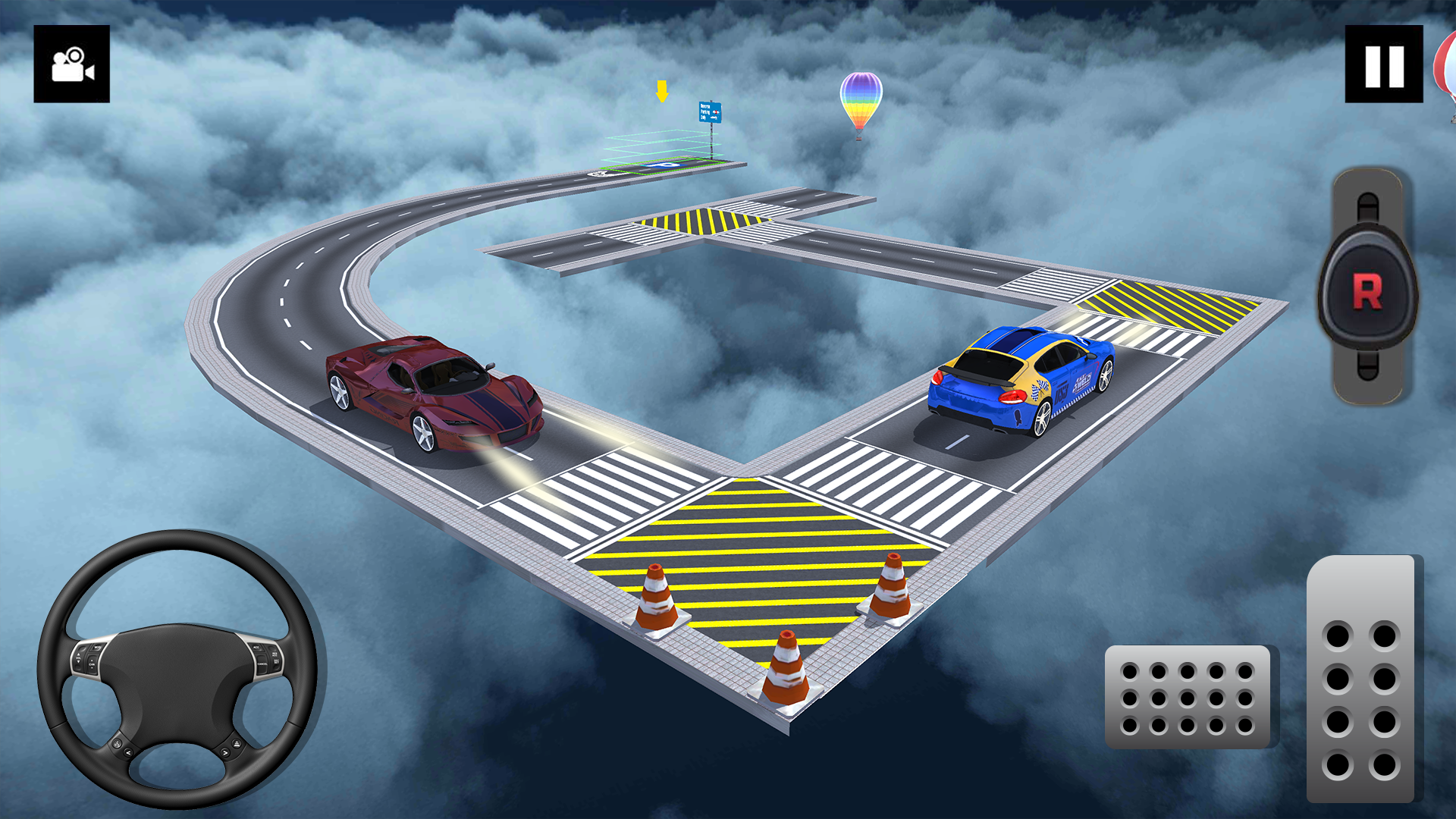 اسکرین شات 3 بازی RVG Skypark Car Parking Games