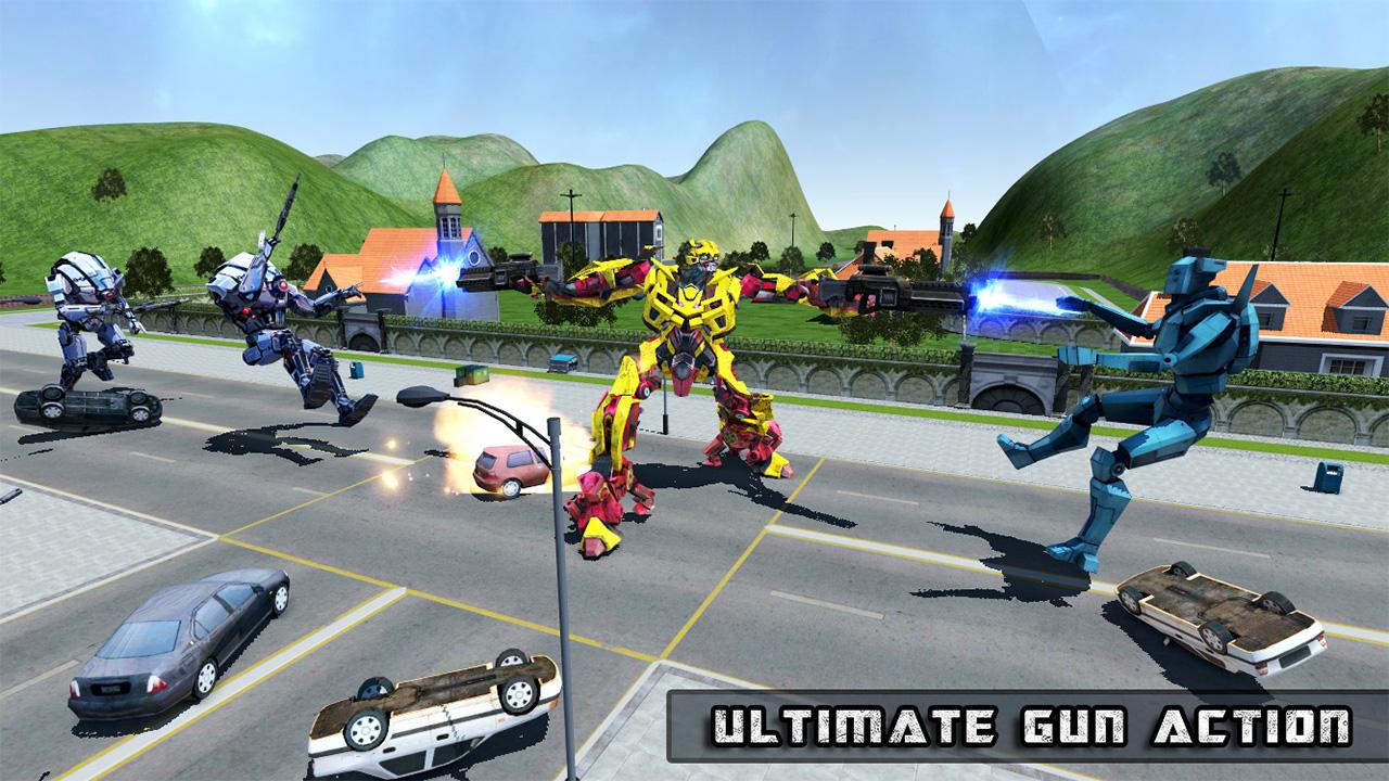 اسکرین شات 3 بازی Air Robot Transform Battle