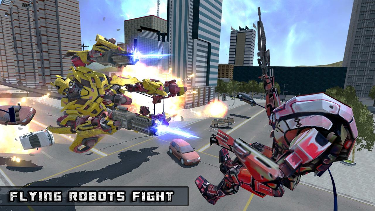 اسکرین شات 1 بازی Air Robot Transform Battle