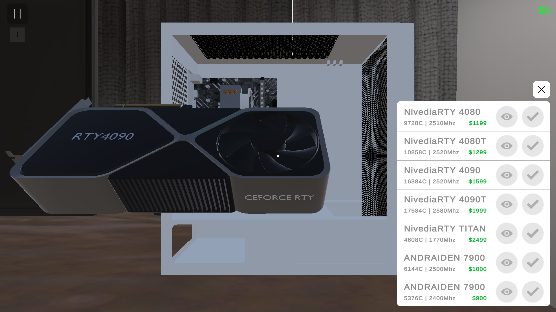اسکرین شات 1 بازی PC Builder Simulation 3D