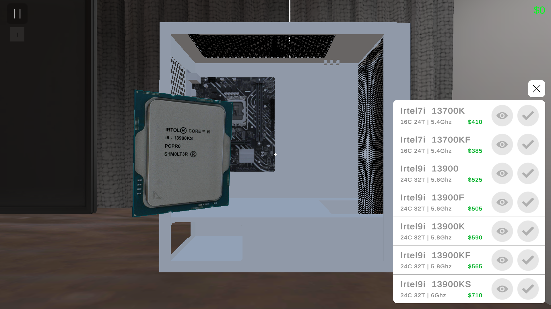 اسکرین شات 6 بازی PC Builder Simulation 3D
