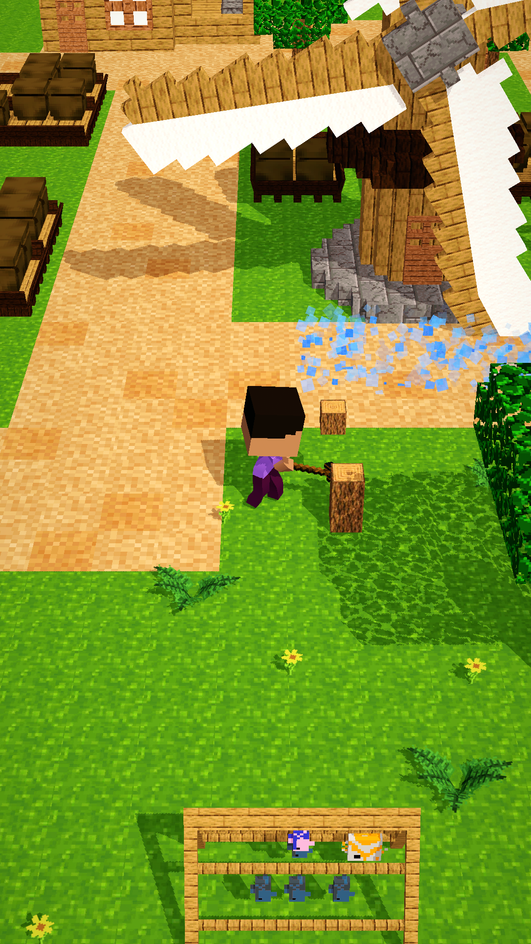 اسکرین شات 1 بازی Craft World: Building Game