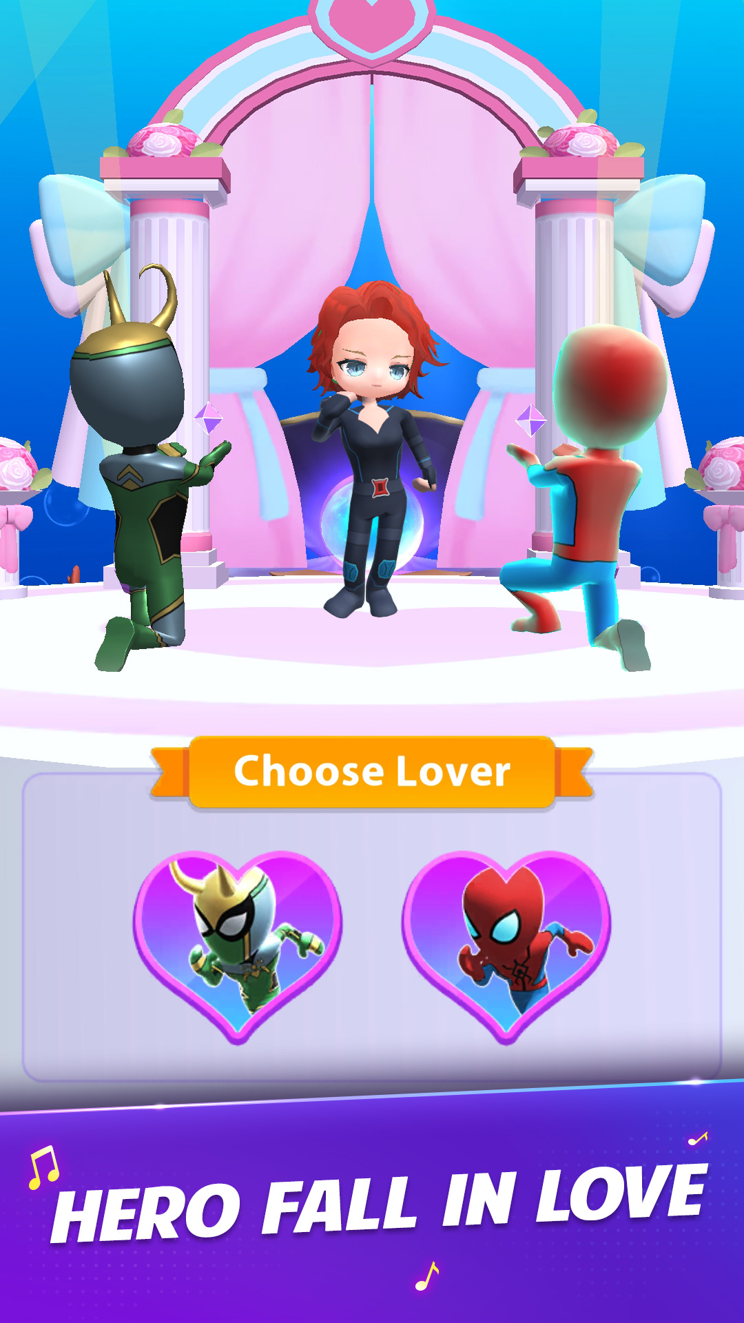اسکرین شات 1 بازی Universe Hero 3D - Music&Swing