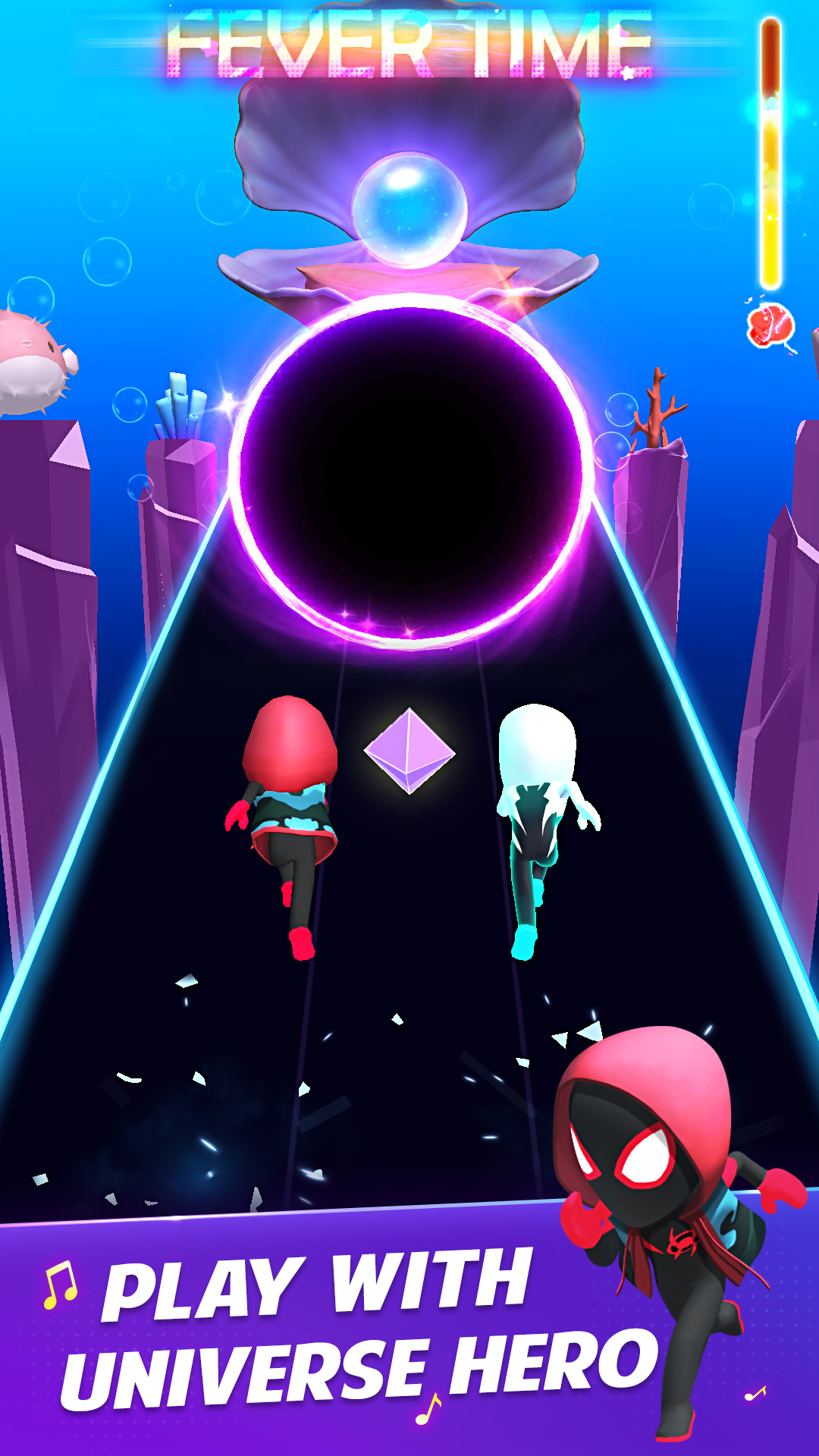 اسکرین شات 4 بازی Universe Hero 3D - Music&Swing