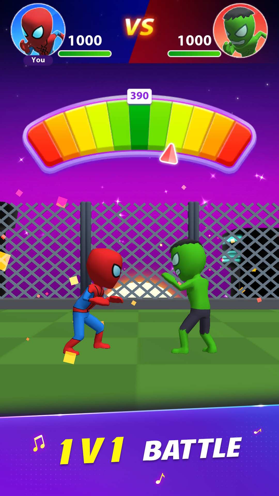 اسکرین شات 2 بازی Universe Hero 3D - Music&Swing