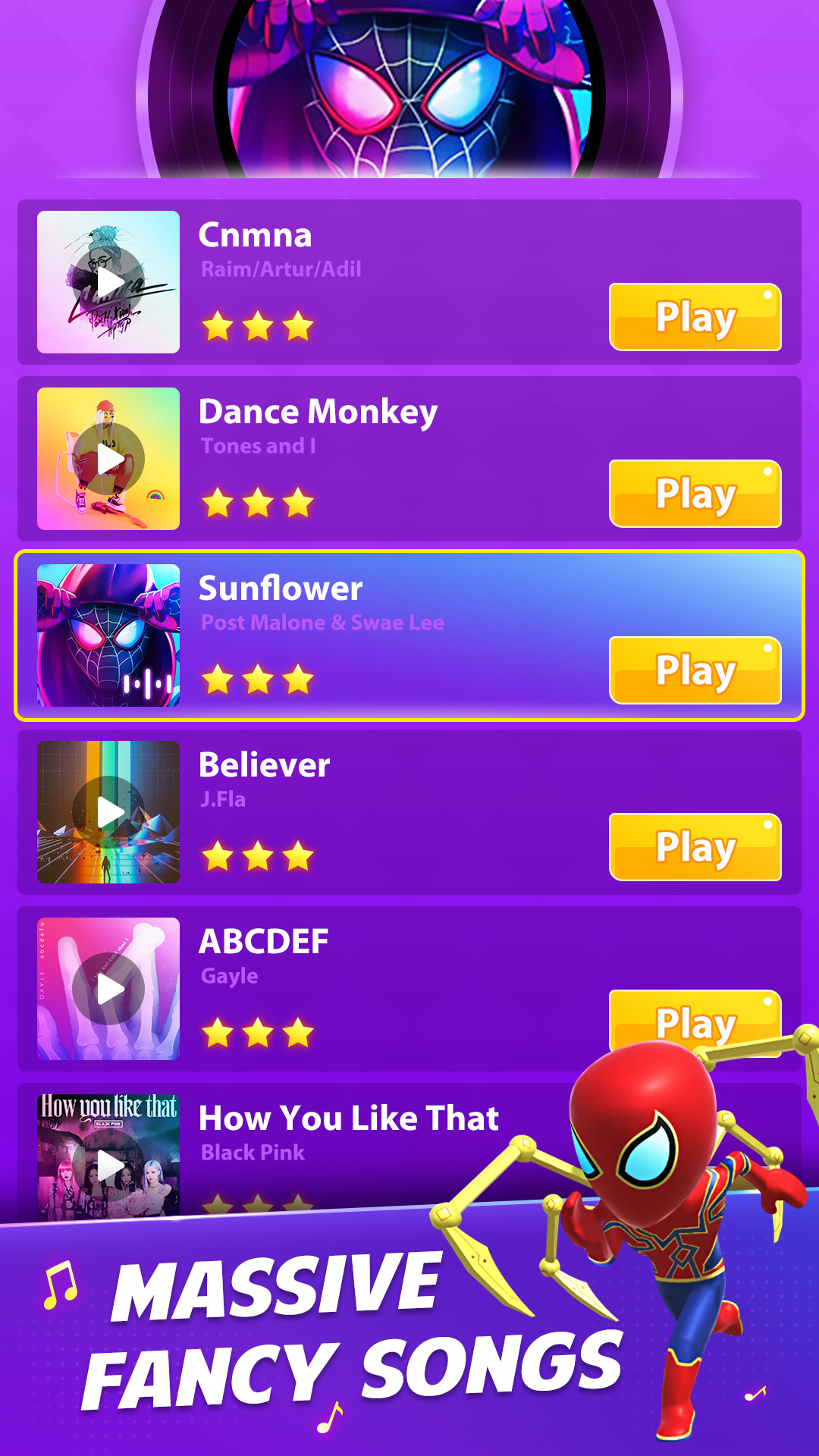 اسکرین شات 3 بازی Universe Hero 3D - Music&Swing